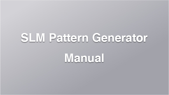 Pattern Generator Manual
