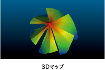 三次元計測例_ドリルビット_3Dマップ